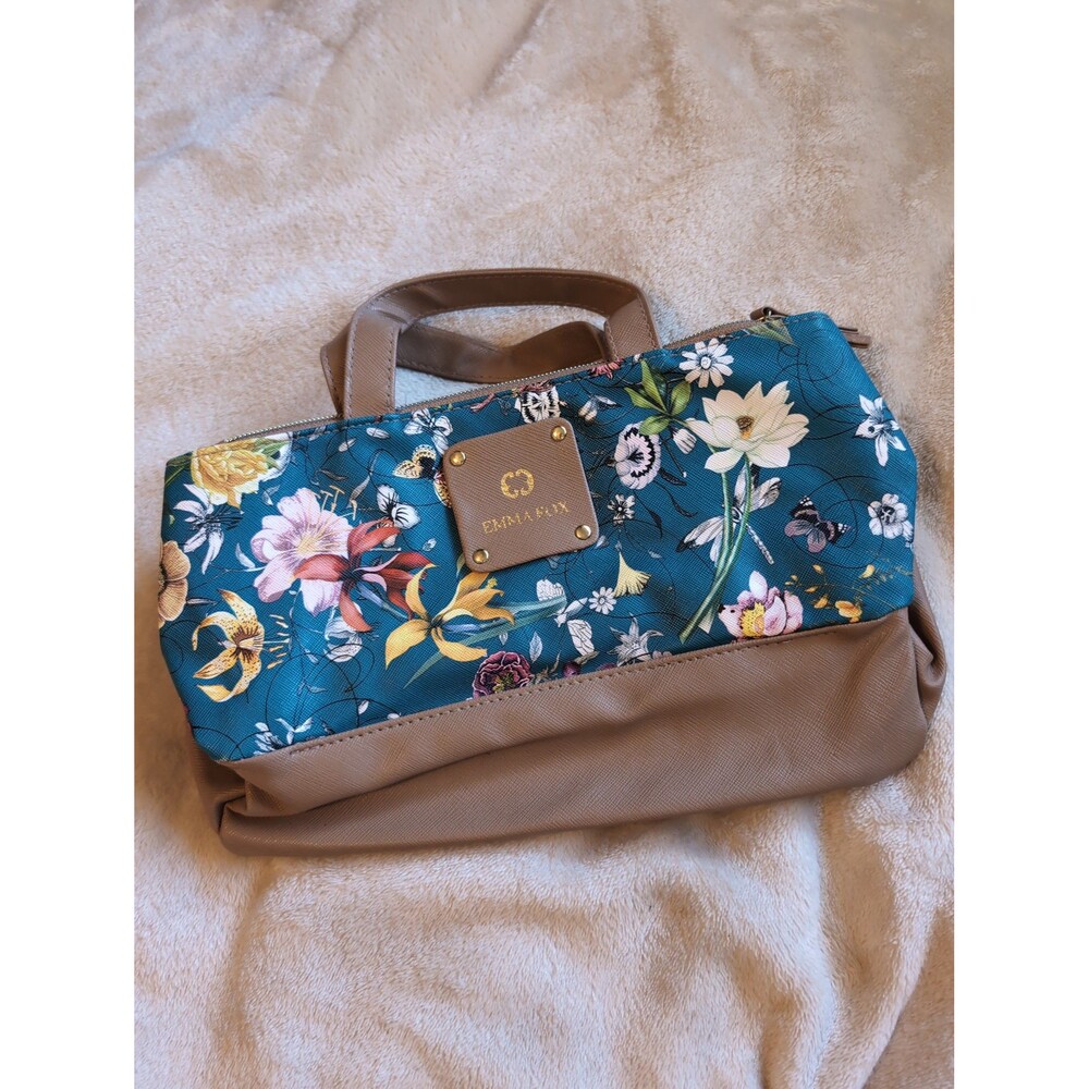 Emma fox floral makeup bag
